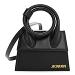 Smooth Calfskin Le Chiquito Noeud Black
