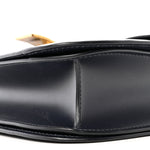 Box Calfskin Medium Classic Box Flap Bag Navy