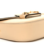 Azalea Calfskin Web Mini Horsebit 1955 Shoulder Bag Bubble Tea
