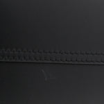 Smooth Calfskin Maxi Trapezoid Shopping Tote Black