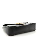 Calfskin Matelasse Medium GG Marmont Shoulder Bag Black