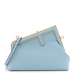 Shiny Nappa Small Fendi First Azzurro Baby