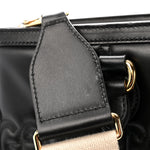 Calfskin GG Matelasse Tote Bag Black