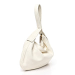 Calfskin Large Go-Hobo Bag Light Ivory