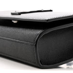 Grain De Poudre Monogram Kate Belt Bag Black
