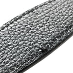 Pebbled Calfskin Soho Wallet On Chain Black