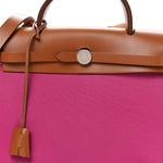 Vache Hunter Toile Herbag Zip 31 PM Magnolia Fauve