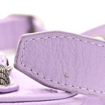 Agneau Arena Le Cagole Shoulder Bag XS Lilac