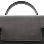 Smooth Calfskin Mini Belt Bag Grey