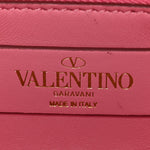 Nappa Medium Roman Stud Shoulder Bag Flamingo Pink