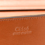 Calfskin Iconic Flap Wallet On Chain Clay Brown