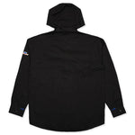 Oversized Fit Hoodie Shirt - Black