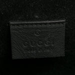 GG Supreme Monogram Medium Dionysus Shoulder Bag Black