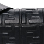 Nappa FF 1974 Embossed Baguette Black