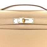 Swift Kelly Longue Clutch Pochette Tabac Camel