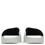 Adilette Slides - Linen Green