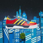 Adidas Originals x Human Made Rivalry Low - Night Marine