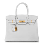 Togo Birkin 30 Gris Pale