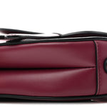 Supple Calfskin Mini Saddle Bag With Strap Purple