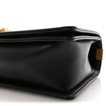 Lambskin Quilted New Medium Boy Flap Black