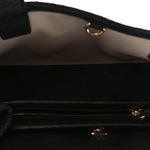 Grained Calfskin Urban Essentials Small Shopping Bag Black