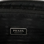 Saffiano Tessuto Nylon Small Briefcase Black