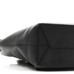 Calfskin Lockme Backpack Black