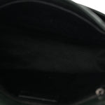 Crinkled Lambskin Matelasse Monogram Medium Niki Chain Satchel Dark Green