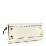 Cuoio Romano Selleria Tri-color Mini Peekaboo Iconic Satchel White Indaco Saddler