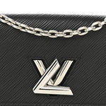 Epi Twist Chain Wallet Black