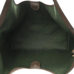 GG Monogram Web Large Giglio Tote Beige Brown