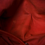 Aged Calfskin Small Shopping In Moscow Tote Burgundy