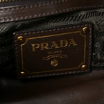 Tessuto Nylon Jacquard Logo Tote  Bruciato Sughero