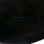 Ultra Matte Calfskin Saddle Belt Bag Black