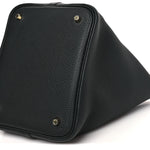 Taurillon Clemence Picotin Lock 22 MM Black