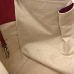 Grained Calfskin Small Hammock Shoulder Bag Raspberry