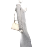Soft Grainy Calfskin Alltime Small Handbag Ivory