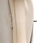Caviar Quilted Jumbo Double Flap White
