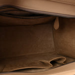Drummed Calfskin Mini Luggage Dune