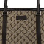 GG Plus Monogram Medium Joy Tote Dark Brown