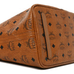 Visetos Medium Liz Reversible Shopper Tote Cognac