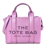 Grained Calfskin Small The Tote Bag Regal Orchid