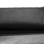Lambskin Quilted Jumbo Double Flap Black