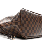 Damier Ebene Neo Neverfull MM Rose Ballerine