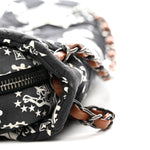 Cotton Quilted Paris Dallas Medium Bandana Flap Blue