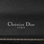 Metallic Patent Micro-Cannage Small Diorama Flap Bag Silver