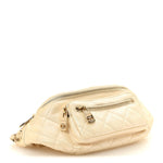 Calfskin Quilted All About Waist Belt Bag Light Beige