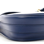 Box Calfskin Medium Bobby Flap Blue