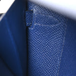 Epsom Kelly Wallet To Go Bleu Saphir