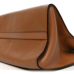 Saffiano City Calf Medium Esplanade Tote Caramel